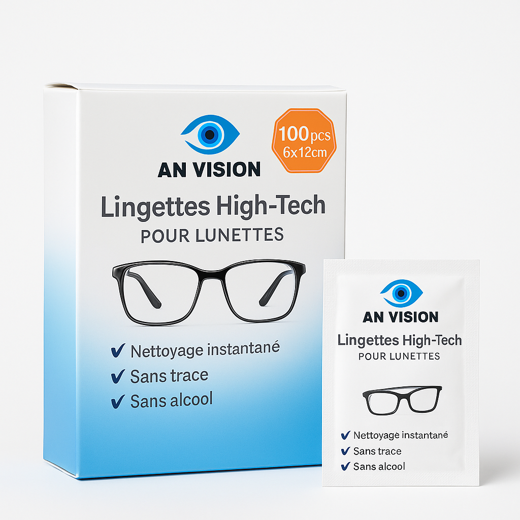 Lingettes Microfibres pour Lunettes 100 pièces